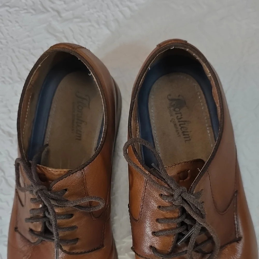 Florsheim Men’s Brown Leather Oxford Dress Shoes Size 12.5D Classic Professional
